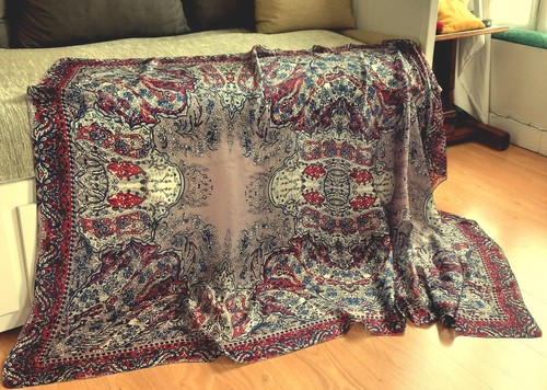 Grand foulard soie - grand,