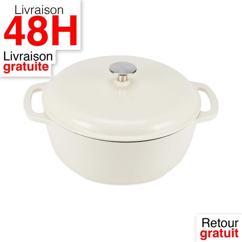 Cocotte ronde fonte - cocotte,