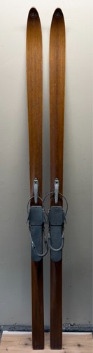 Antique northland skis hickory - northland,