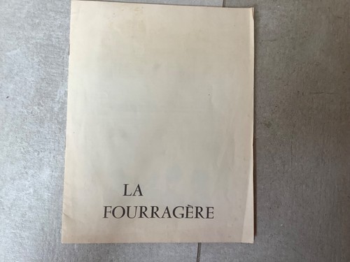 Fourragère plaquette 15 - la,
