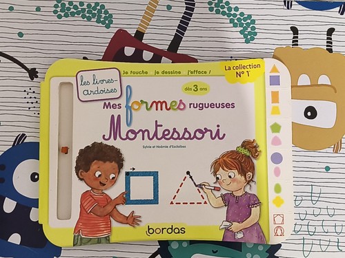 Livre ardoise mes formes - ardoise,