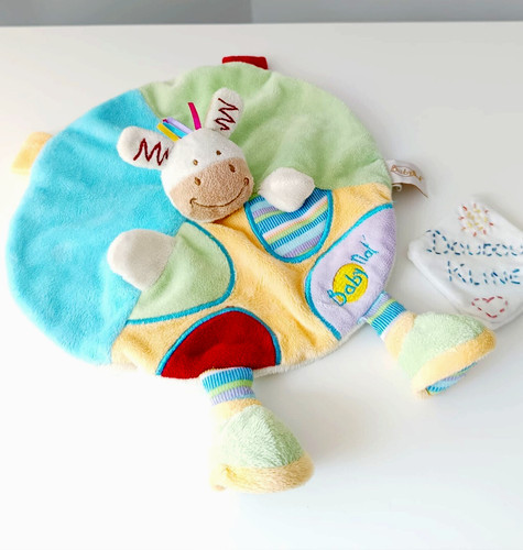 Doudou rond cheval - rond, cheval/zèbre
