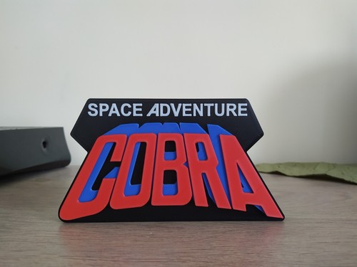 Enseigne space adventure - enseigne, cobra