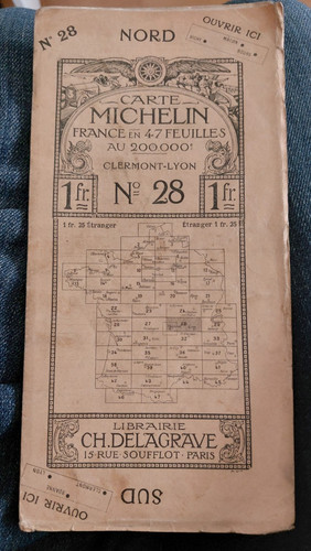 Carte michelin n 28 - michelin,