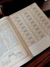 Action au porteur vintage