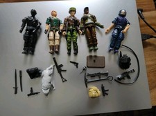 Figurine Gi Joe Vintage Avec Équipements