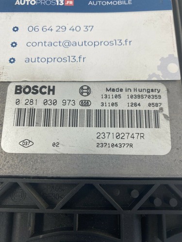 Calculateur moteur erenault - calculateur,