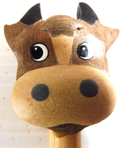 Crayon papier fantaisie vache - papier,