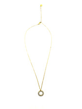 Collier Pendentif Cercle Doré
