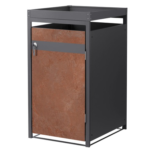 Cache poubelle anthracite