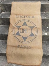 Sac en toile de jute - ancien sac en toile de jute