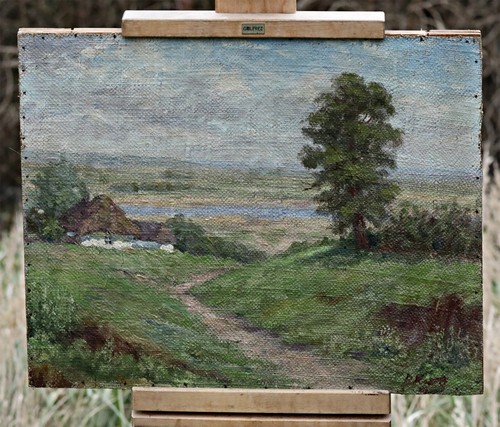 Paysage rural avec - paysage, et