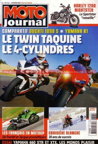 Moto journal 1747 ducati - moto,