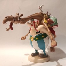 Asterix Obélix portant le dromadaire Atlas Plastoy Série Limitée