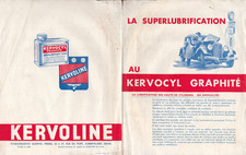 AUBERVILLIERS (93) USINE HUILES GRAISSES Kervoline Kervocyl "QUERVEL" Tract 1930