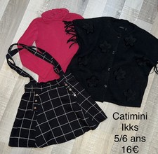 Catimini ikks 5/  6 Ans Fille