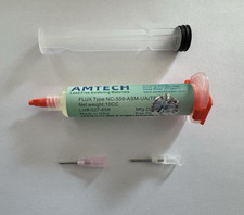 PATE A SOUDER BGA PCB 10CC AMTECH FLUX NC-559-ASM CMS FLUX A BRASER SOUDURE NEUF