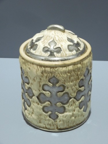 Rare ancien pot tabac - ancien, a