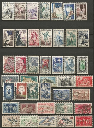 France lot timbres - france,