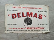 buvard / DELMAS - boulets / charbon / vintage 🍒