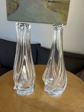 Paire De Vases En Cristal De