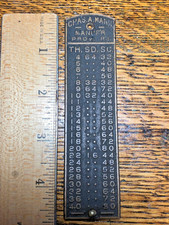 Antique Lathe Machine Brass