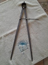 COMPAS A RESSORT POINTE SECHE 50CM **LA CIBLE** A.LEDIN A ST ETIENNE DEPUIS 1902