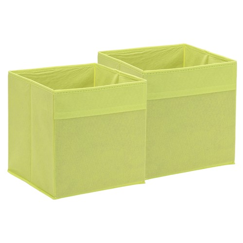 2pcs boîte rangement tissu - 2pcs,