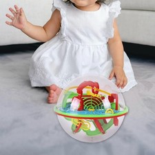 Enfants 3D Labyrinthe Boule Puzzle Jouet 100 Obstacles Difficiles Accessoire