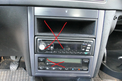 Golf bora console centrale - golf,