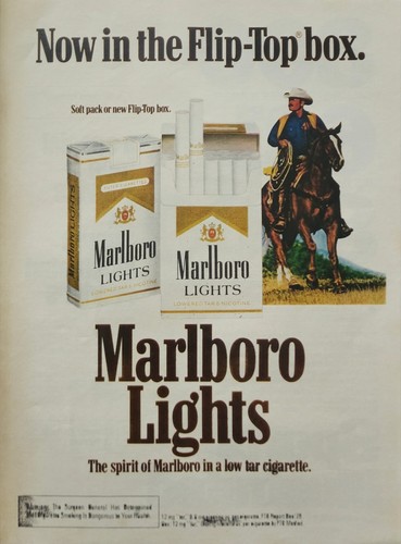 Vintage print marlboro - vintage,