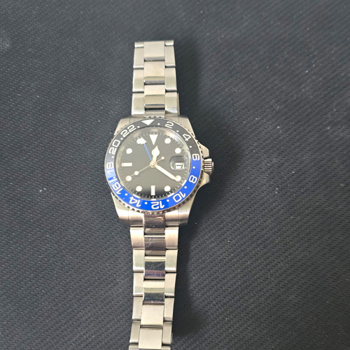Parnis 40mm stainless steel - 40mm,
