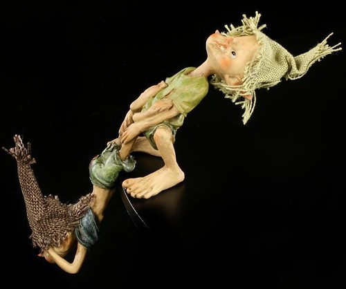 Pixie lutin figurine - lutin,