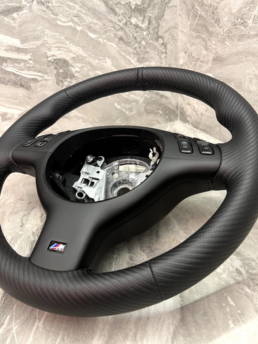Bmw oem volant carbone cuir - cuir, m