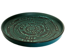 coupe à fruits Plat West Germany décor géométrique vintage 60 s céramique