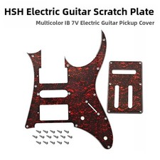 Pickguard de protection guitare électrique pour IBANEZ IB 7V 3 couches PVC 10 t
