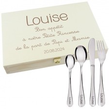 Coffret en bois couverts