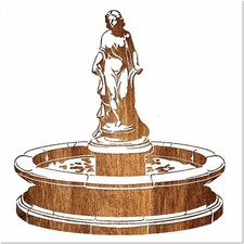 Pochoir 28 x 28 cm en