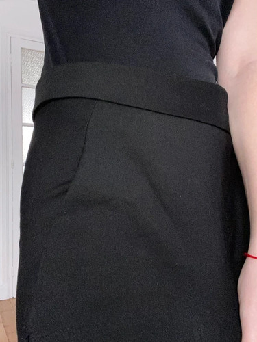 Short noir zara neuf sans - short,