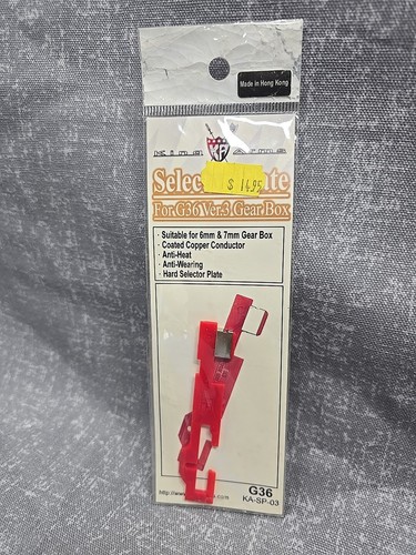 King arms selector - plate, g36