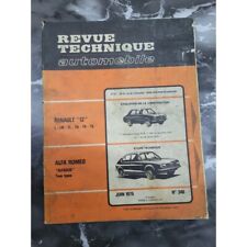 Alfa Romeo Alfasud - Renault R12 - RTA346 1975 Revue Technique Automobile
