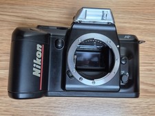 Boîtier appareil photo NIKON F-401 argentique N4004 vintage