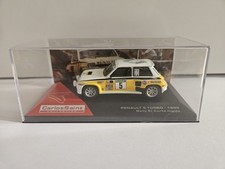 Renault 5 Turbo Carlos Sainz  1985 Rally El Corte Ingles 1/43èm boîte plexi 