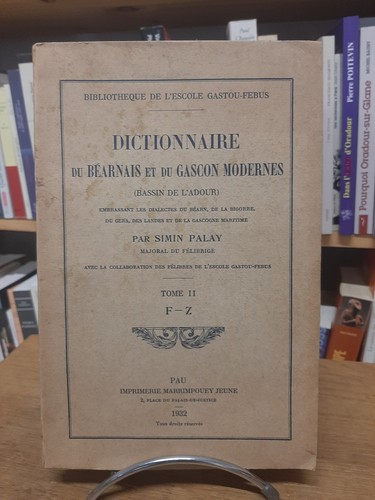 Palay simin dictionnaire - palay,,