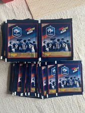 Lot 160 pochettes Panini x Carrefour Fiers d’être bleus 2016