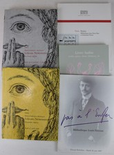 Curiosa - 5 catalogues de bibliothèques.