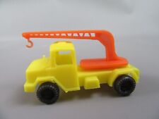 A689 Vintage 1970 VAM Magirus Deutz 170 D15 Camion Jaune Grue Plastique 1:55