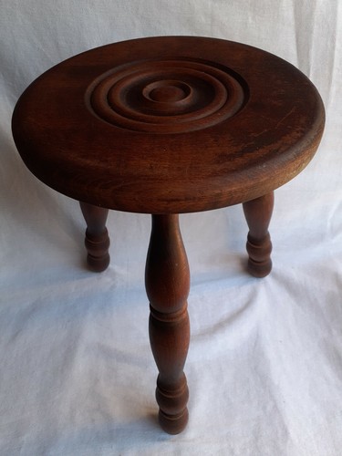 Tabouret tripode vintage de - tabouret,