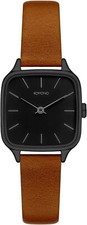 [KOMONO] Montre KOM-W4250 KATE cuir cognac noir