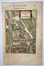 KREMLIN MOSCOW RUSSIA 1683 ALAIN MANESSON MALLET ANTIQUE PLAN FRENCH EDITION